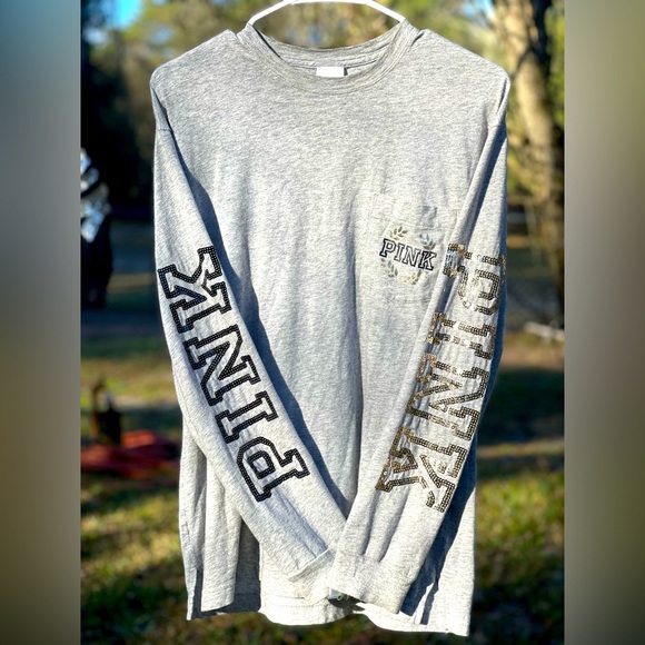Victoria Secret PINK Long Sleeve Bling - Picture 4 of 14